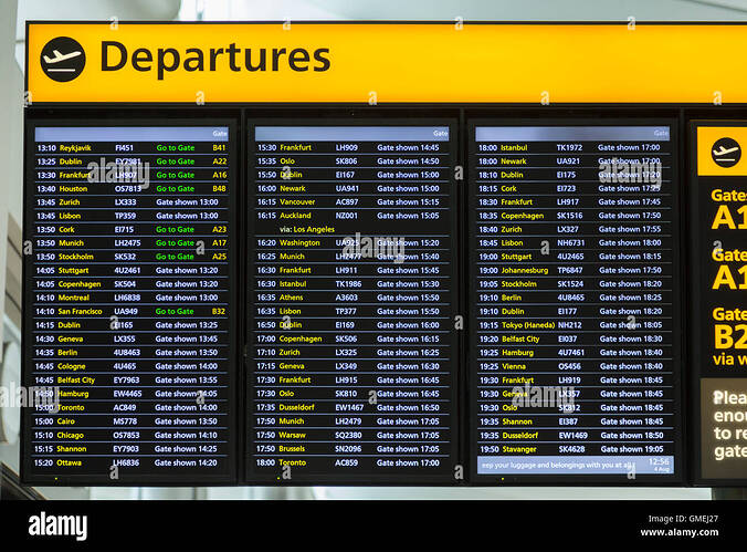 Departures