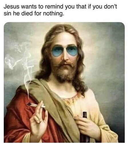 Jesus sins