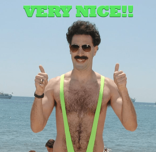 borat very nice